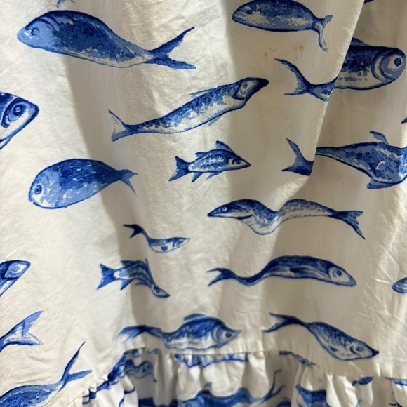 Maeve Bettina Tiered Shirt Dress – Size Small 100% cotton. A few faint stains - Picture 14 of 15